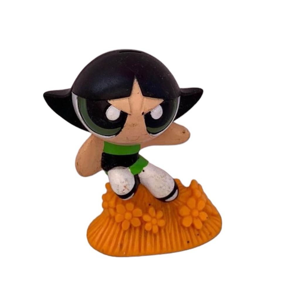 2002 Buttercup Power Puff Girls 2.5" Toy Figure